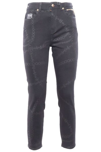 Versace Jeans Couture Printed Slim Fit Jeans