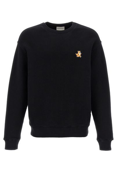 Maison Kitsuné Speedy Fox Patch Crewneck Sweatshirt