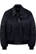 Bottega Veneta Intrecciato Collar Bomber Jacket