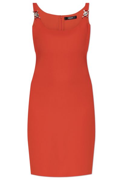 Versace Cady Sleeveless Midi Dress