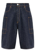 Kenzo Denim Cargo Shorts
