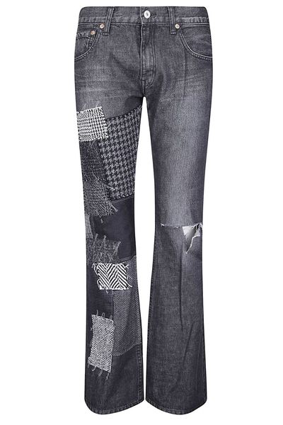 Junya Watanabe Patchwork Distressed Jeans