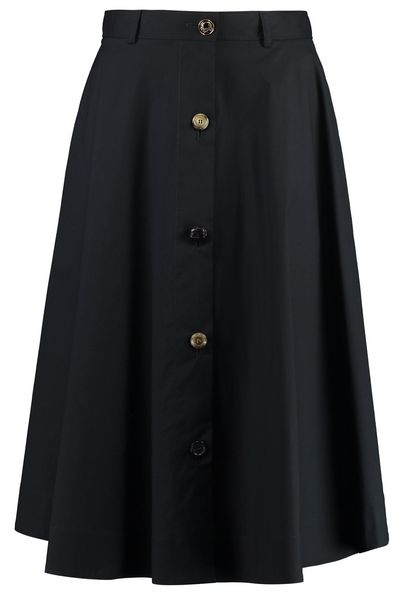 Moschino Button Detailed Midi Skirt