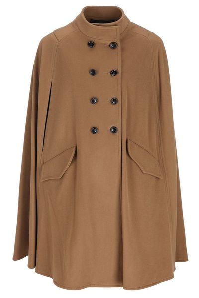Il Tabarro Double-Breasted Cape