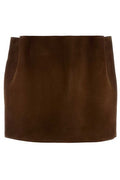 Prada Elasticated-Waistband Mini Skirt