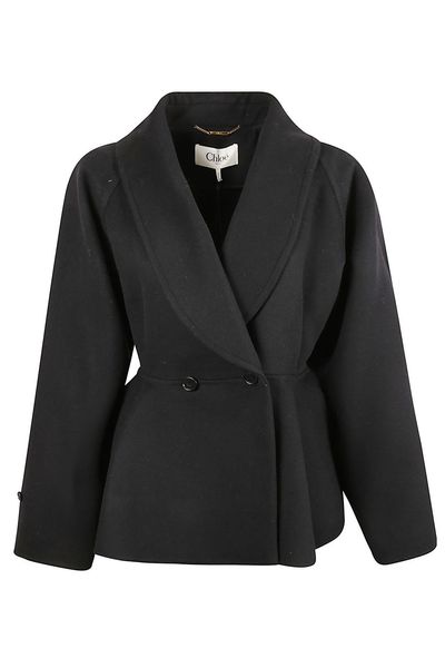 Chloé Ruffled Short Coat