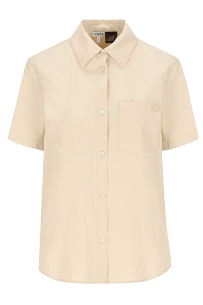 Loewe Short-Sleeved Buttoned Shirt