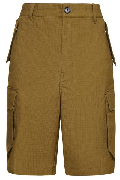 Kenzo Buttoned Cargo Shorts