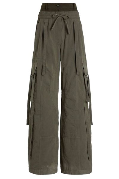 Dolce & Gabbana Drawstring Wide-Leg Cargo Pants