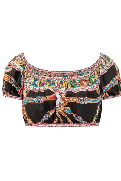 Dolce & Gabbana Carretto Printed Top