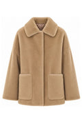 Herno Long Sleeved Shearling Coat