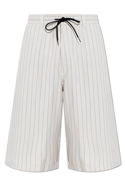 Y-3 Striped Drawstring Shorts