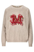 Max Mara Logo Embellished Crewneck Jumper