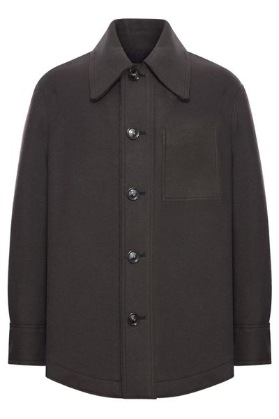 AMI Paris Long Sleeved Buttoned Jacket