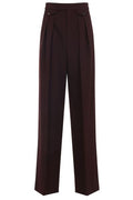 Chloé High-Rise Gathered Trousers