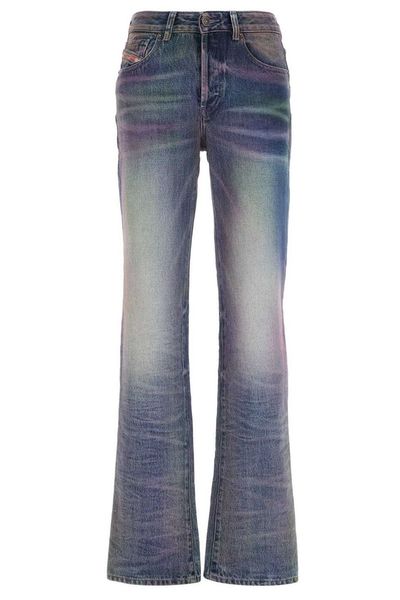 Diesel Faded Flared-Leg Jeans