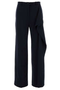 Jil Sander Draped Wide-Leg Pants