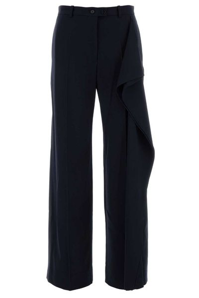 Jil Sander Draped Wide-Leg Pants