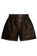Zadig & Voltaire Elasticated-Waistband Crinkled Shorts