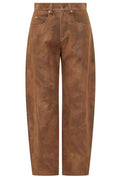 Isabel Marant Étoile Belky Logo Patch Barrel Fit Pants