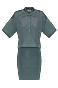 Versace Polo Knitted Dress