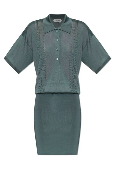 Versace Polo Knitted Dress
