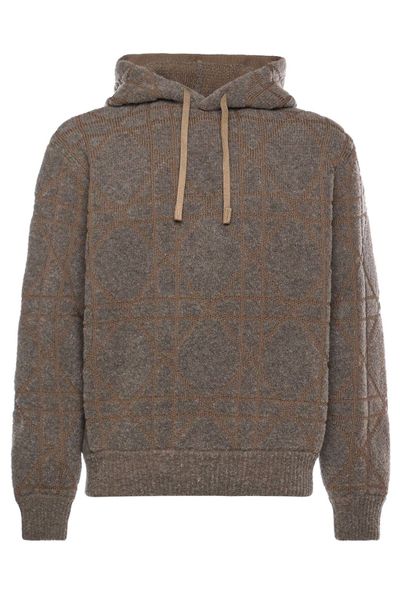 Dior Homme Cannage Hooded Sweatshirt