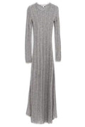 Alaïa Long Sequin Knitted Dress