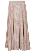 Herno All-Over Patterned Pleated Skirt