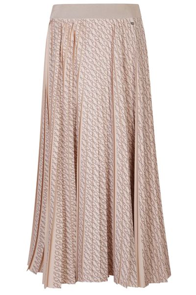 Herno All-Over Patterned Pleated Skirt