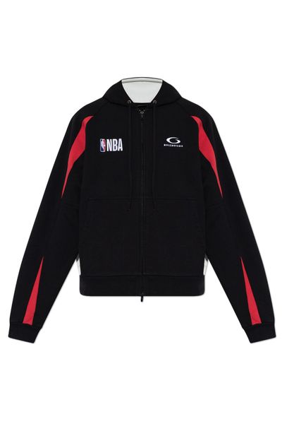 Balenciaga Nba Zip-Up Hoodie