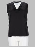 Maison Margiela Sleeveless V-Neck Top