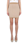 Balmain Elasticated Waistband Mini Skirt