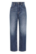 Diesel Logo Patch Straight-Leg Jeans