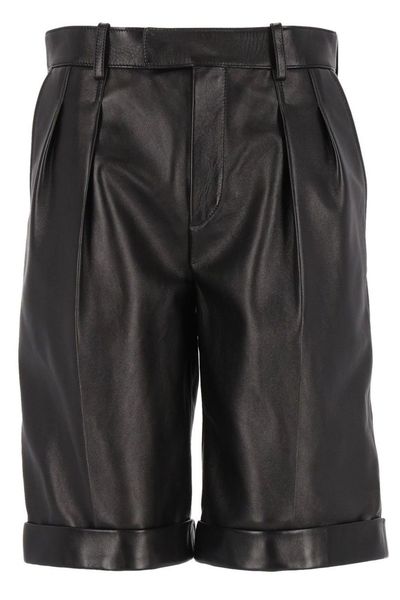 Saint Laurent Mid-Rise Bermuda Shorts