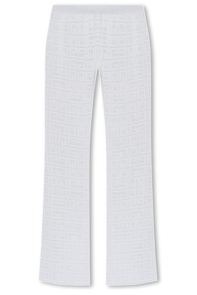 Givenchy Monogrammed Elastic Waistband Trousers