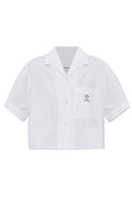 Versace Cropped Pocket Shirt