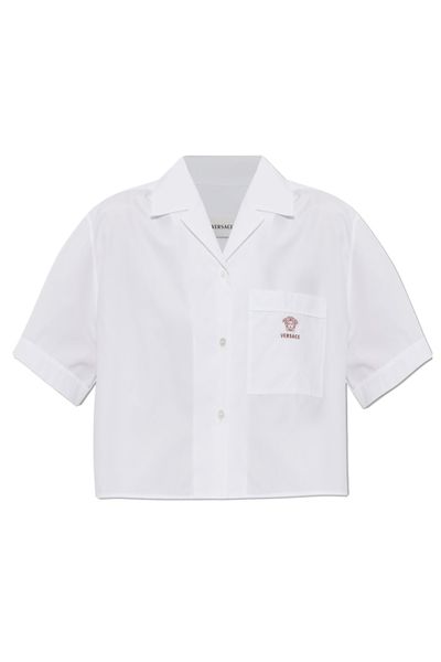 Versace Cropped Pocket Shirt