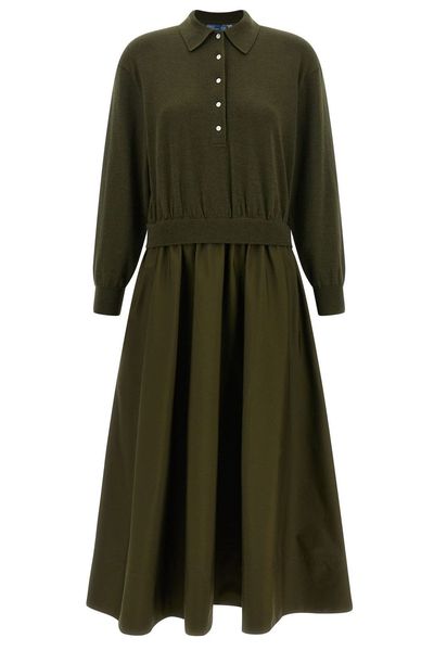 Polo Ralph Lauren Long Sleeve A-Line Dress