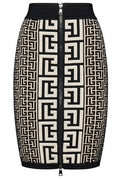 Balmain Zip-Up Skirt