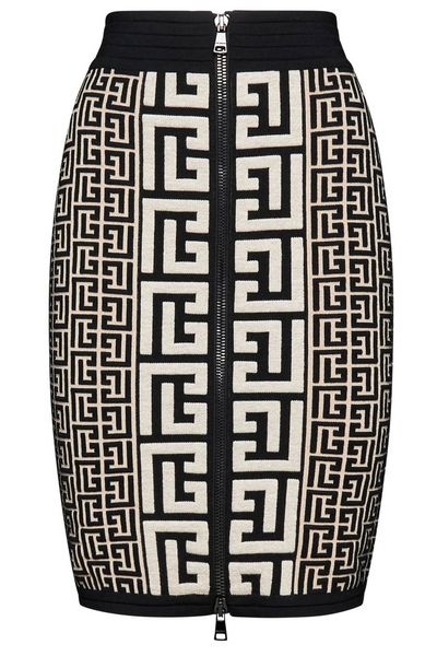 Balmain Zip-Up Skirt