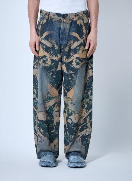 Acne Studios Wide Leg Denim Jeans