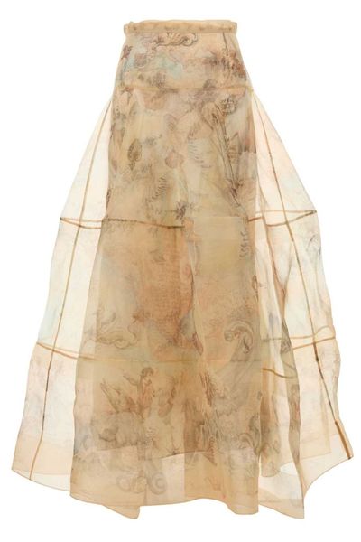 Zimmermann Rebellion Lantern Maxi Skirt