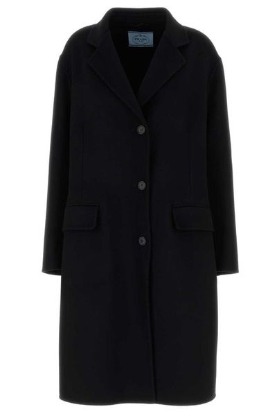 Prada Button-Up Long Coat