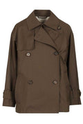 Max Mara The Cube Zeno Double-Breasted Mini Trench Coat