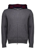 Moncler Hooded Zip-Up Cardigan