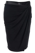 Versace Stretched Draped Skirt