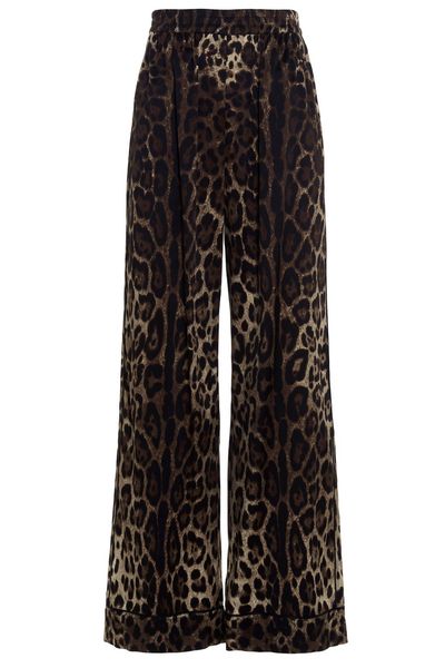 Dolce & Gabbana Leopard Print Pajama Pants