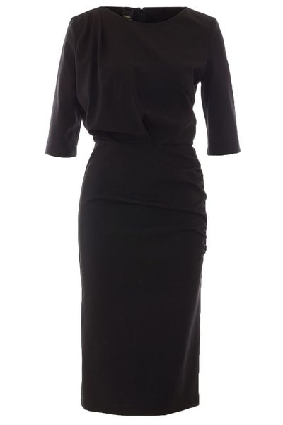 Pinko Achimenes Ruched Midi Dress