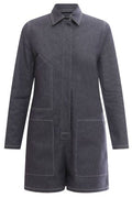 Max Mara Stitched Denim Jumpsuit